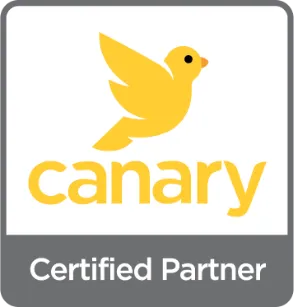 certified partner Canary. logo 